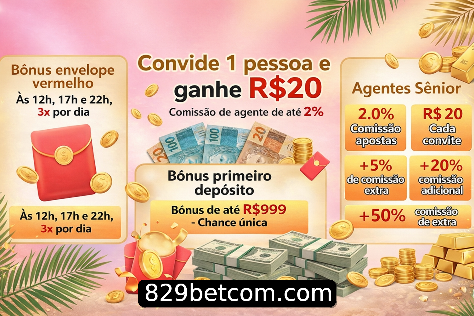 Banner do Bônus do Casino 829bet